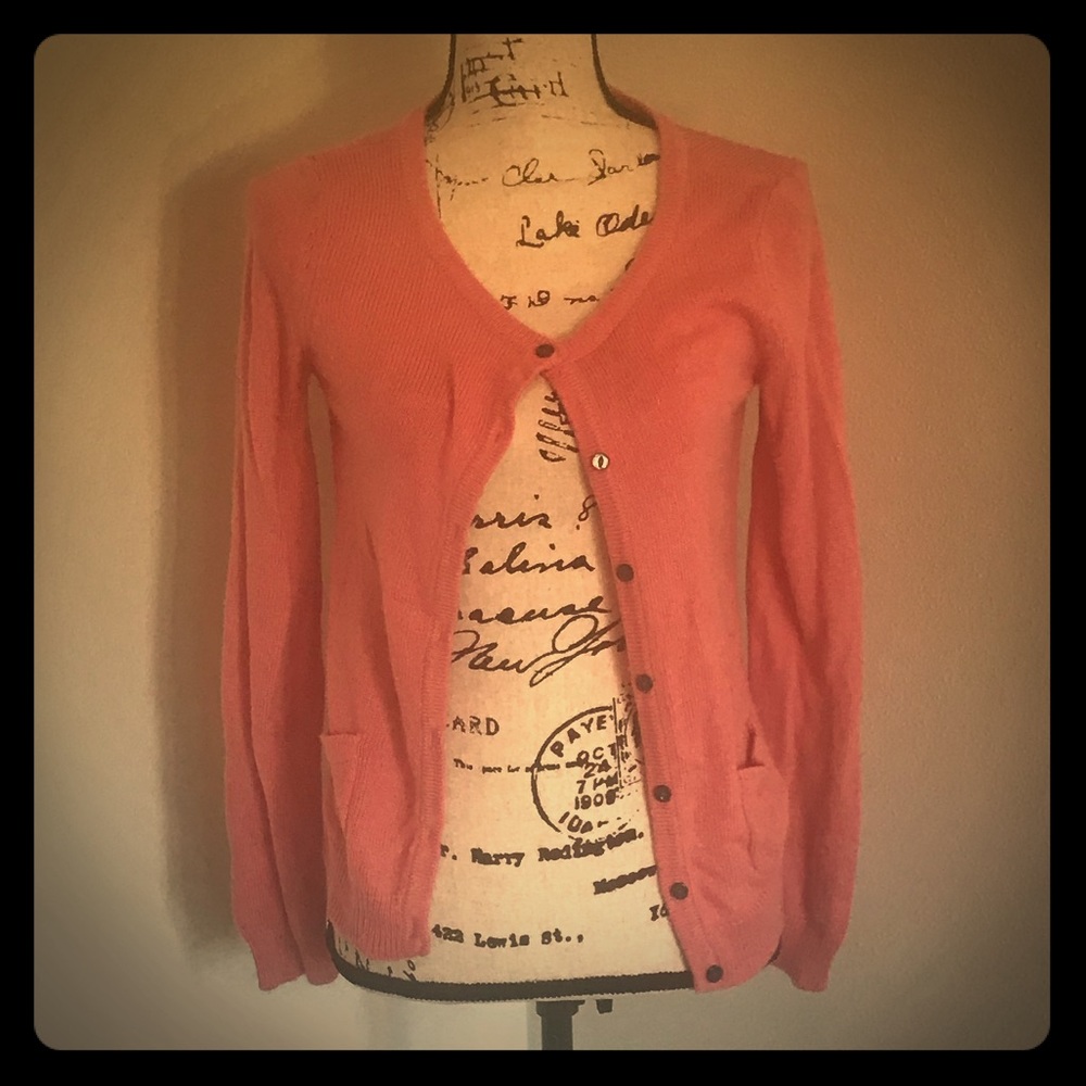 H&M Pink Fuzzy  Cardigan